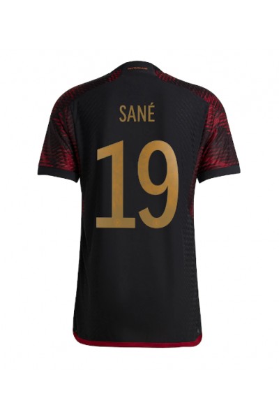 Fotbalové Dres Německo Leroy Sane #19 Venkovní Oblečení MS 2022 Krátký Rukáv